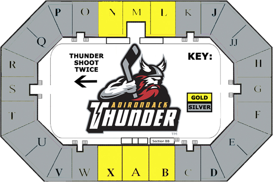 Adirondack Thunder: Seating Chart